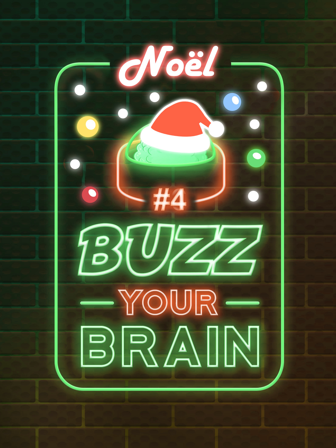 Affiche Buzz your Brain Noël