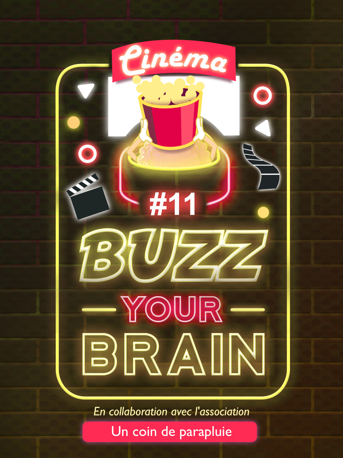 Affiche Buzz your Brain Cinéma