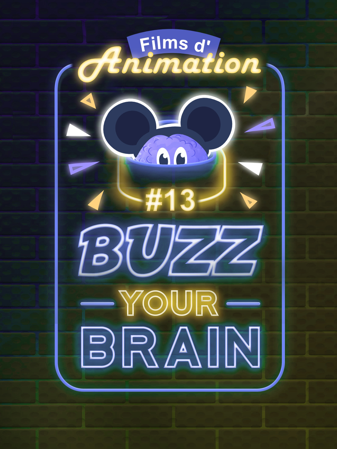 Affiche Buzz your Brain films d'animation