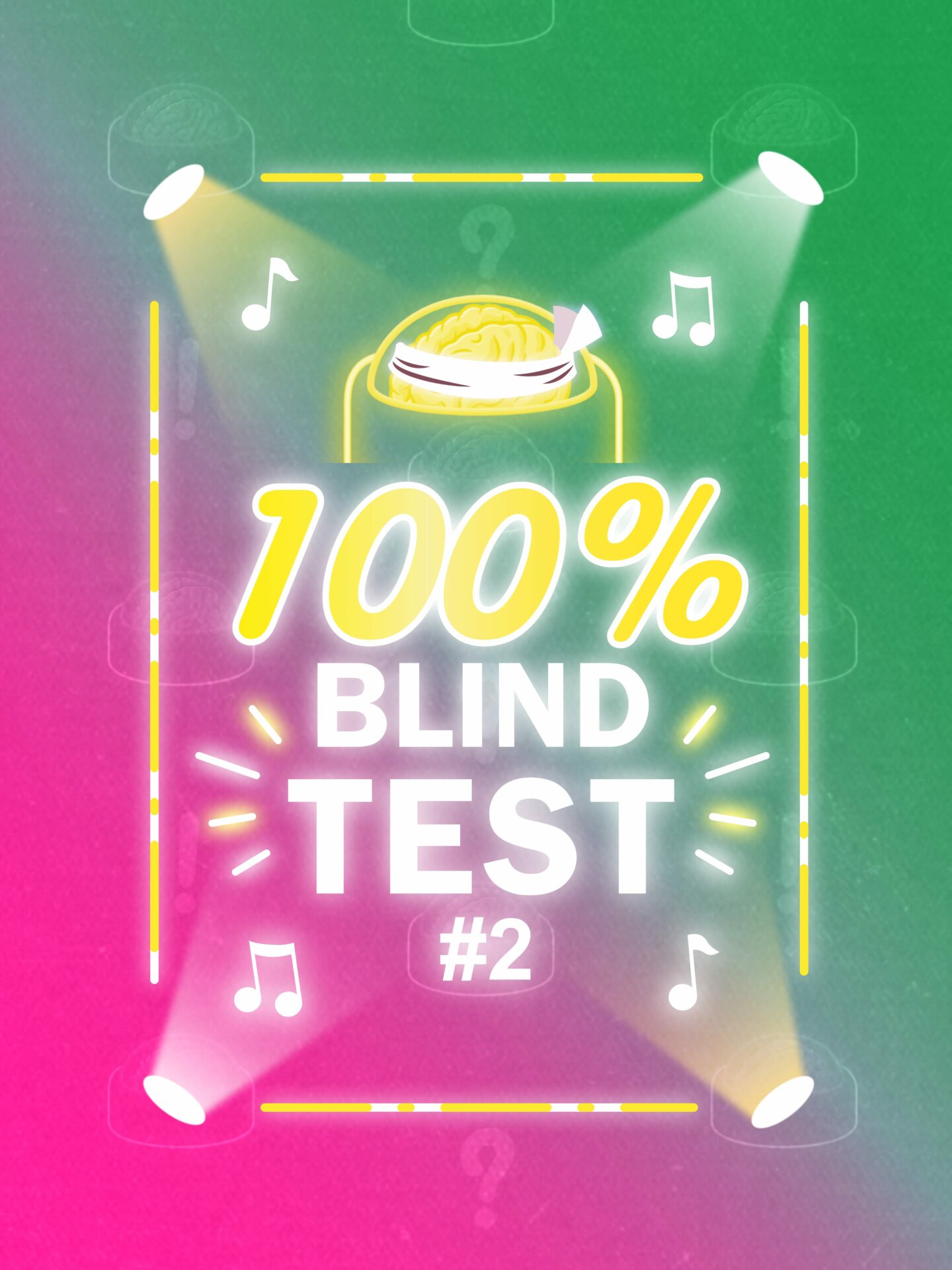 Quiz game musical spécial blind test numéro 2