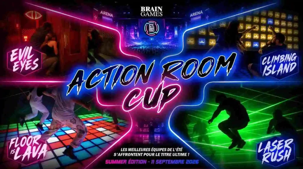 Action Room Cup - Action Game à Rennes by Brain