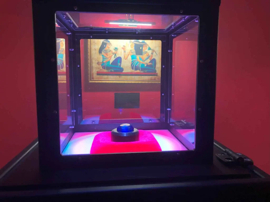 Brain Rennes - Chrono Escape Les diamants du Nil - Vitrine diamant